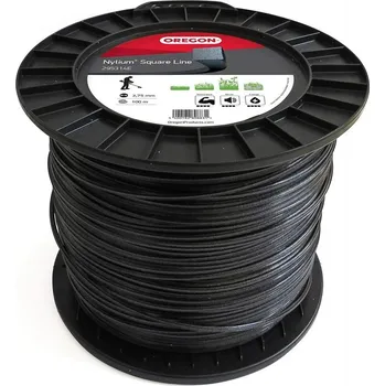 Struna do sekačky Žací struna Oregon 3,75 mm x 100 m - NYLIUM ČTVEREC (295314E)