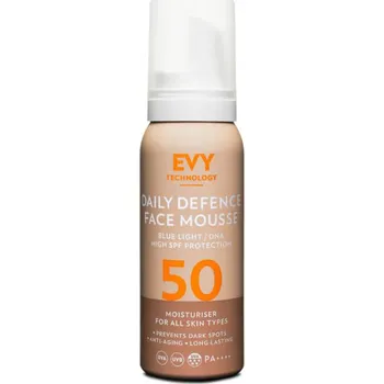 Pleťový krém EVY Daily Defense Face Mousse SPF 50 (75 ml)