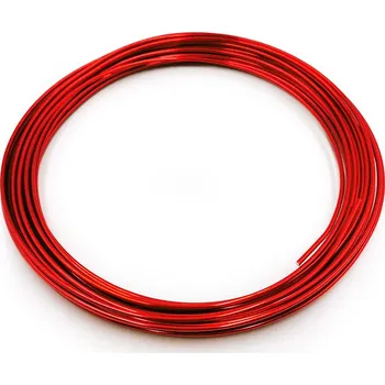 Vázací drát mech-mech.cz Floristický drát - Ring - 10m - Červený