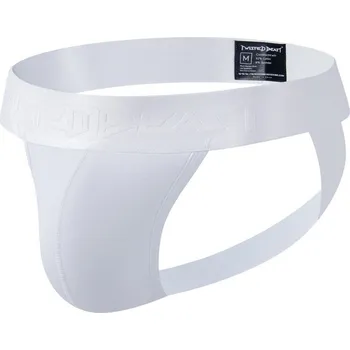 Pánské erotické prádlo Jocksy Twisted Beast Phantom Jock bílé XL, pánské bavlněné jockstrapy
