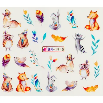 Lak na nehty BIO NAILS Vodolepka BN-1945 zvířátka