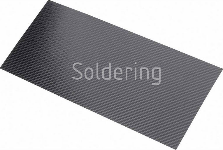 Karbonová deska Carbotec 231663, (d x š) 340 mm x 150 mm x 0.30 - 105500040