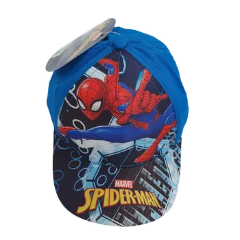 Čepice Dětská kšiltovka Spiderman Barva: modrá, Velikost: 52
