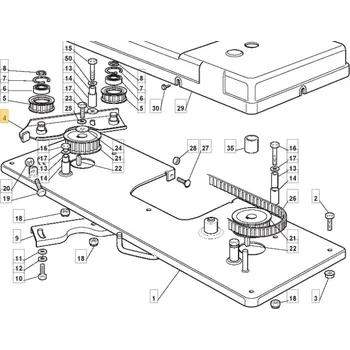 Castel garden Podpěrná deska 382785084/3 originální díl