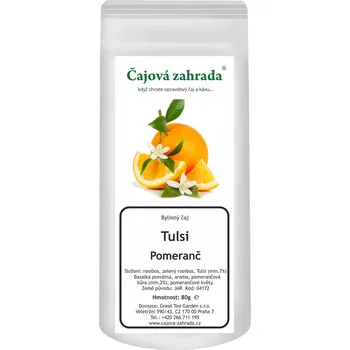Horký nápoj Čajová zahrada Tulsi & Pomeranč Varianta: rooibos čaj 500g