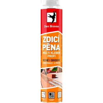 Montážní pěna Den Braven Zdici pěna Multi Kleber PROFI 750ml pistolová