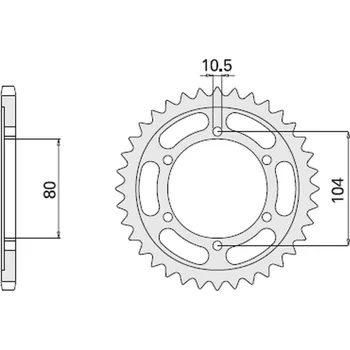 Řetězová sada pro motocykl CHT rozeta 488 45 KAWASAKI ZXR 750J (A4150488450) (488-45) (JTR488.45) (CHT rozeta 488 45 KAWASAKI ZXR 750J (A4150488450) (488-45) (JTR488.45))