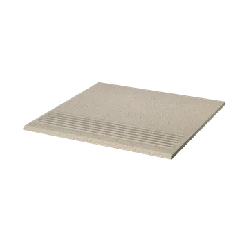 Rako Taurus Granit 61 Tunis TCA34061, schodovka, béžová, matná, hladká, 30 x 30 x 0,8 cm