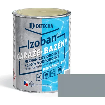 barva na beton Detecha IZOBAN 0,8kg šedý