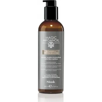 Vlasová regenerace Nook Magic Arganoil Wonderful Protein Booster - Booster pro vyčerpané a poškozené vlasy 200 ml