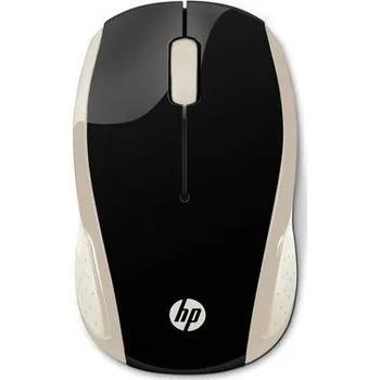 HP myš - 200 Mouse, Wireless, Silk Gold