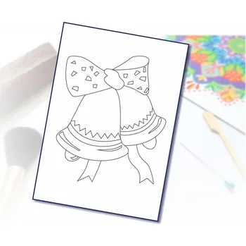 Radost v písku Šablona na pískování zvoneček Varianta: A5 (148 x 210 mm)