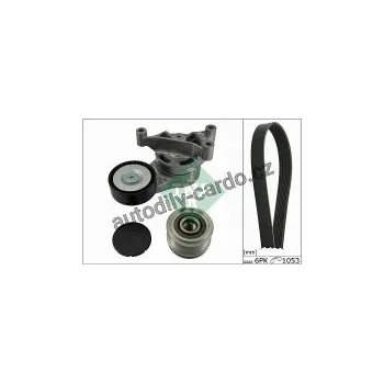 Rozvod motoru Sada žebrovaných klínových řemenů INA (IN 529002310)