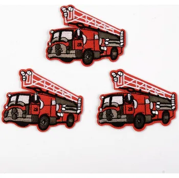 N600, nažehlovačka, HASIČSKÝ VŮZ, 6,1x7,6cm, 1ks