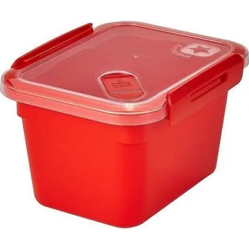 Dóza na potraviny Rotho Memory 0,85 l červená