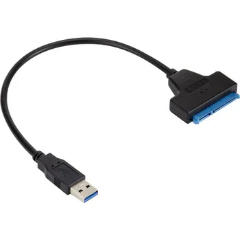 Datový kabel Redukce / adaptér / přepojka pro Apple Macbook / Mac / iMac - USB-A na SATA - 15cm