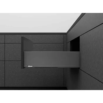 Nábytkové kování BLUM Bočnice LEGRABOX PURE "K" orion šedá L+P Jmenovitá délka [mm]: 450