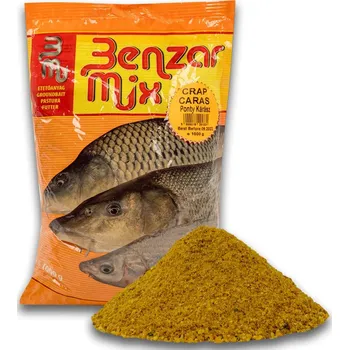 Návnadová surovina Benzar Mix Krmítková Směs 1 kg - Kapr Karas