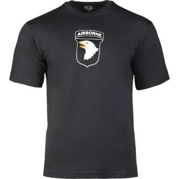 Pánské tričko Mil-Tec tričko Airborne černé XXL