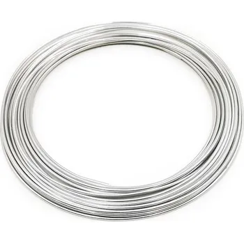 Vázací drát mech-mech.cz Floristický drát - Ring - 10m - Stříbrný