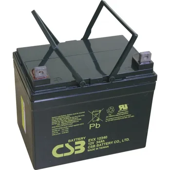 Záložní baterie akumulátor CSB EVX12340 (12V/34Ah)