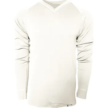 Pánské tričko GOLF NANO triko dlouhý rukáv V .pánské .3XL .bílá