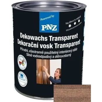Olej na dřevo PNZ Dekorační vosk transparent ebenholz / eben 0,75 l