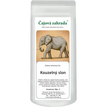 Horký nápoj Čajová zahrada Kouzelný slon - zelený ochucený čaj Varianta: zelený čaj 500g