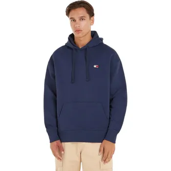 Pánská mikina TOMMY HILFIGER PÁNSKÁ MIKINA S KAPUCÍ TJM RLX XS BADGE HOODIE NAVY DM0DM16369 C87 Velikost: XL
