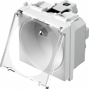 Elektrická zásuvka TEM VM41PT-U ZÁSUVKA FRANCOUZSKÁ+KS+KRYT 2P+E 16A 250V~ 2M