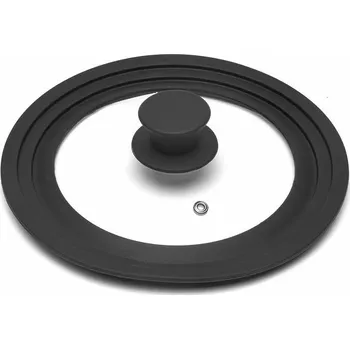 poklice d24,26,28cm, 3v1, sklo+silikon, úchytu