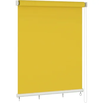 Roleta Venkovní roleta žlutá 140 x 220 cm