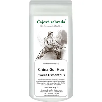 Čaj Čajová zahrada China Gui Hua Sweet Osmanthus Oolong Varianta: oolong čaj 500g