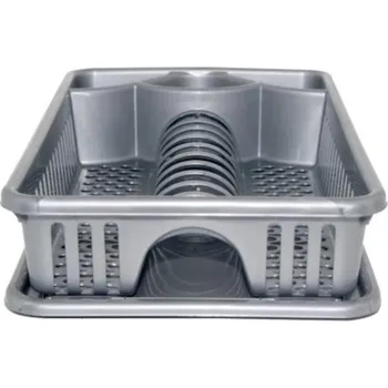 Odkapávač na nádobí Odkapávač na nádobí s podnosem plastový