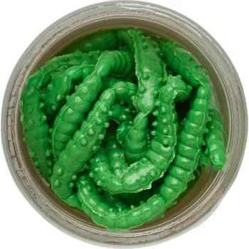 Umělá nástraha Berkley Gumová Nástraha PowerBait Power Honey Worm Česnek 2,5 cm 25 ks Spring Green