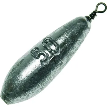 Rybářské olovo kapka s obratlíkem 10g - 100g váha 60g