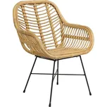 Beliani Canora 151516 přírodní/ratan