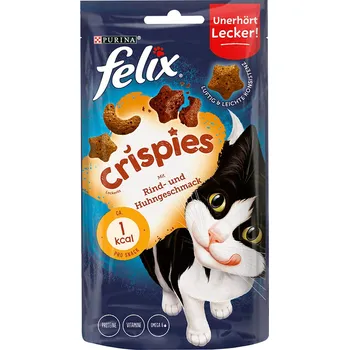 Krmivo pro kočku 45g Felix Crispies - hovězí & kuřecí