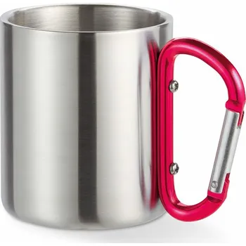 Termohrnek Dvouplášťový hrnek Trumbo, červená