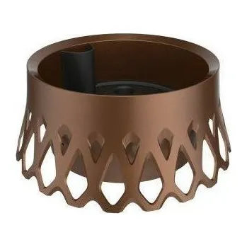 Zahradní dekorace Žardina pvc samozavlažovací roseta 30cm bronz