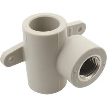 Vodovodní potrubí PPR nástěnný T kus průchozí 20x1/2" FV PLast