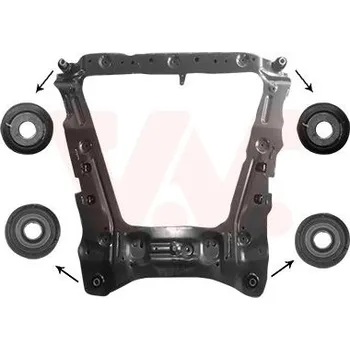 Příslušenství karosérie Pomocný rám / souprava nosičů VAN WEZEL 3388690