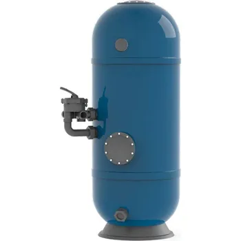 Ochranný vodní filtr Filtrační nádoba Barent 900 mm, průtok 32 m3 / h, šesticestný boční ventil