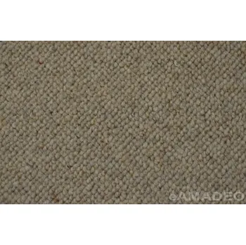 Koberec Creatuft Kusový koberec Alfawool 88 - béžový (bordura) - 60x100