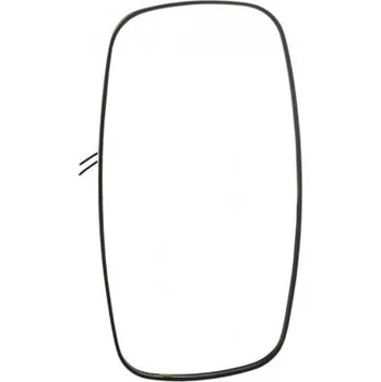 Auto zrcátko Univerzální zrcátko s vyhříváním 24V 320x170mm s knoflíkem MZR 67858