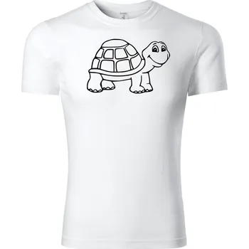 Chlapecké tričko Fenomeno Dětské tričko Želva - bílé Velikost: 158cm/12 let
