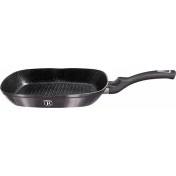 Pánev BerlingerHaus Pánev grilovací s mramorovým povrchem Carbon PRO Line 28 cm