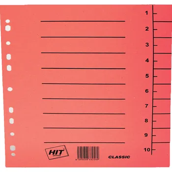 Rozdružovač A4 odstřihávací Classic - červený