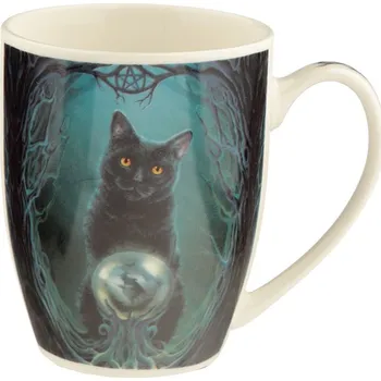 Lisa Parker Porcelánový hrnek s Magickou kočkou v dárkové krabičce