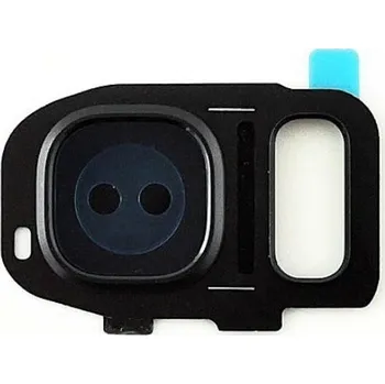 Rámeček kamery Samsung G930F černý OEM